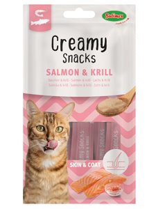 CREAMY SALMON & KRILL 60 gr. (12 udes.)